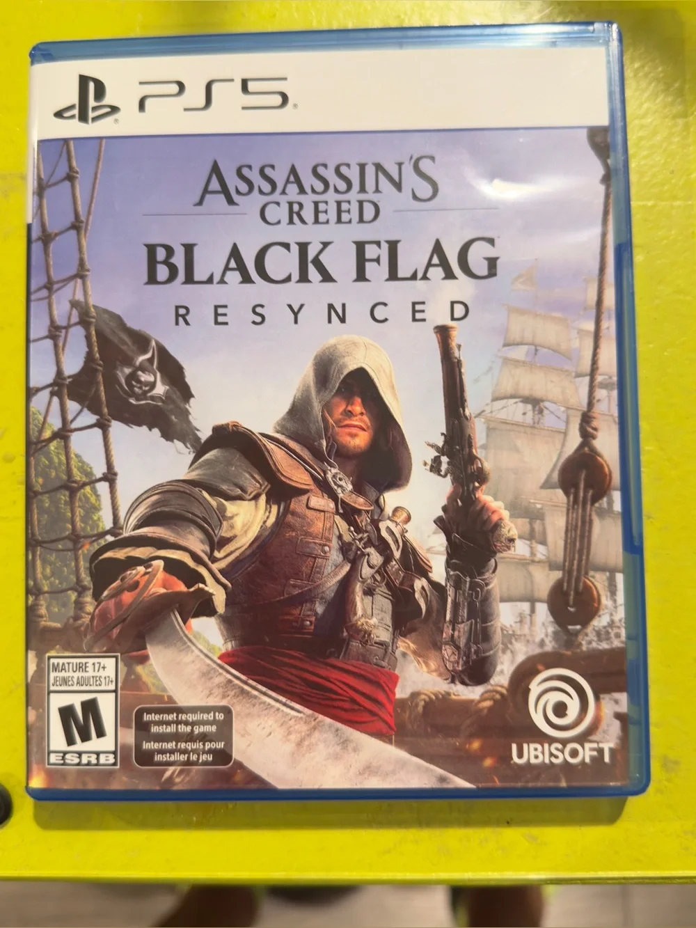 Assassins Creed 4 Black Flag. Resynced PS5. 2026.